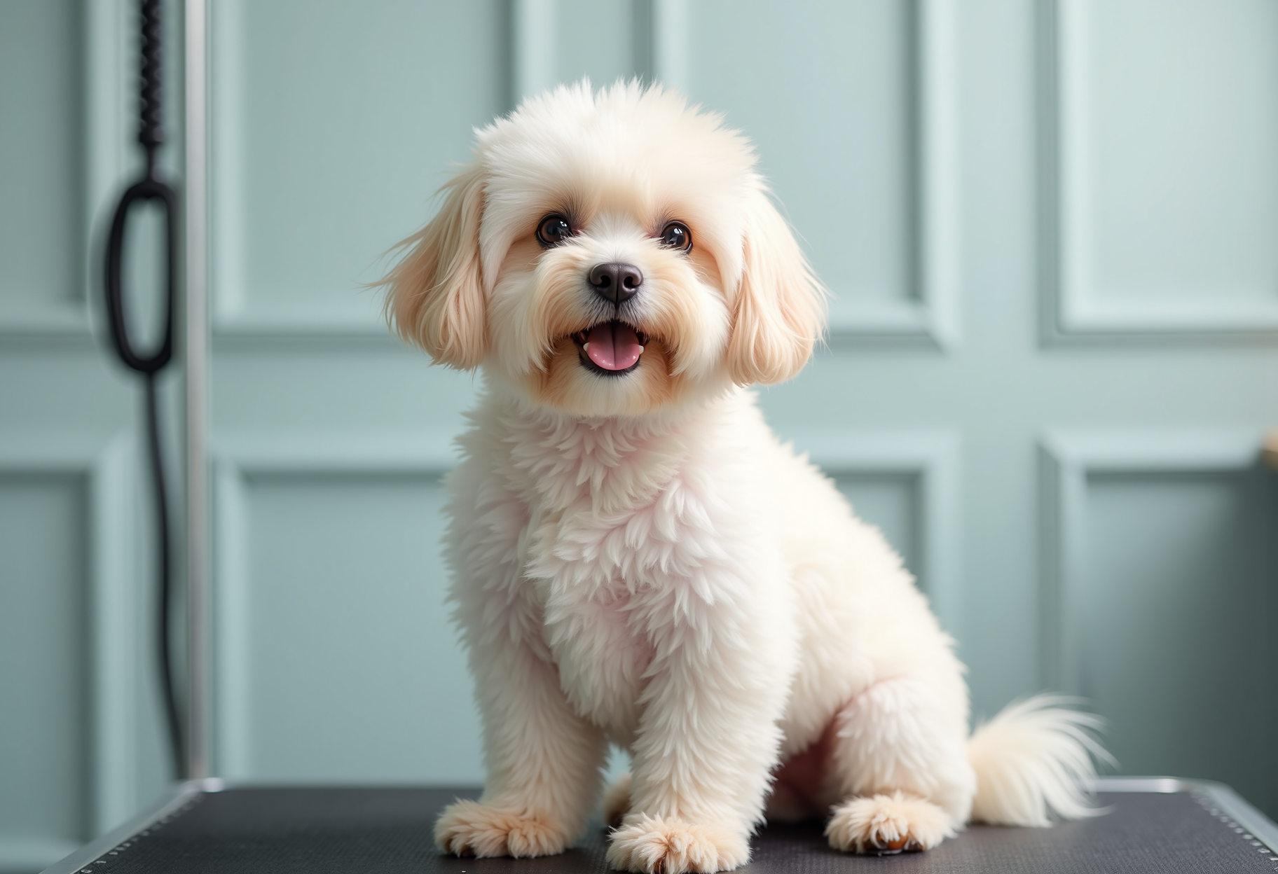 Fresh full groom