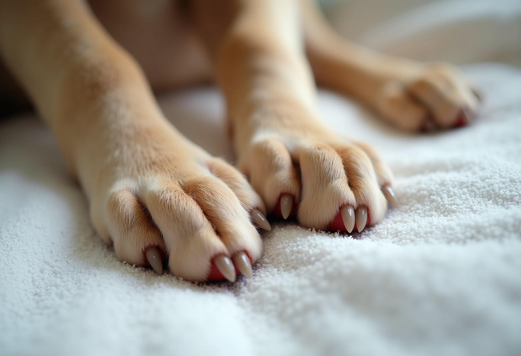 Nails & paw detail
